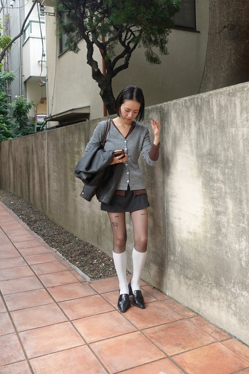 ニットフィットカーデ